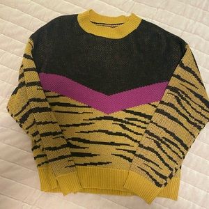 Tiger print Sweater